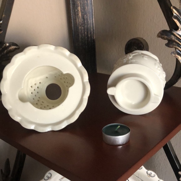 Ceramic Tea light candle lamp ceramic - Picture 5 of 6